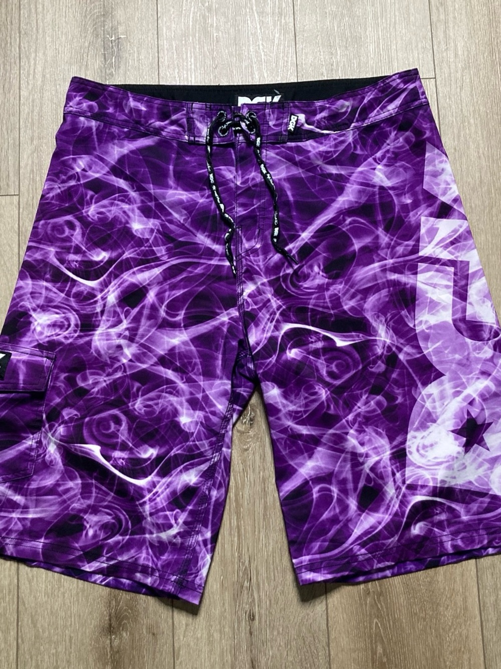 Limited DGK Dirty Ghetto Kids Purple Haze Edition Board Surf shorts